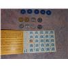 Image 2 : WW2 PERIOD NICKELS, RATION BOOK, & TOKENS