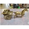 Image 2 : BRASS HORSE & CARRIAGE