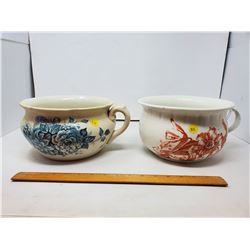 TWO CHAMBER POTS