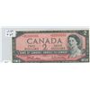 Image 1 : 1954 CANADIAN 2 DOLLAR BILL