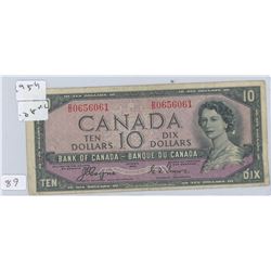 1959 10 DOLLAR BILL DEVIL