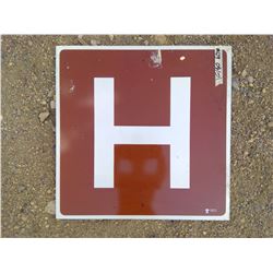 SMALL HOSPITAL SIGN