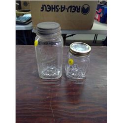 VINTAGE SQUARE MASON JARS