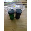 Image 2 : VINATGE DAVAR GREEN AND PURPLE SPICE CONTAINERS