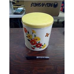 4 PIECE VINTAGE CANISTER SET