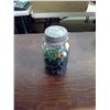 Image 2 : VINTAGE JAR WITH MARBLES