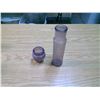 Image 1 : 2 PURPLE GLASS BOTTLES