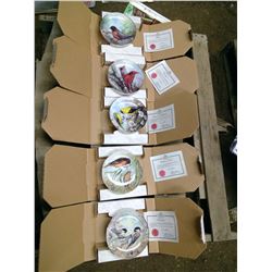 COLLECTOR ART PLATES - LOT OF 5