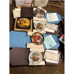 COLLECTOR ART PLATES - LOT OF 5