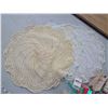 Image 7 : SEWING SUPPLIES AND DOILIES