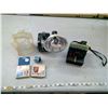 Image 1 : BROWNIE HAWKEYE AND POLAROID CAMERA WITH FILM AND OTHER ACCESSORIES