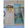 Image 5 : VINTAGE CALENDARS AND PICTURE FRAMES (GLASS IS BROKEN)