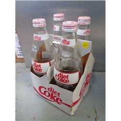 VINTAGE 1L DIET COKE BOTTLES IN SLEEVE
