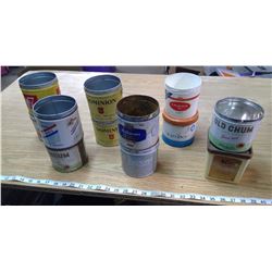 DAILY MAIL, DOMINION, NO. 7 TOBACCO TINS - NO LIDS