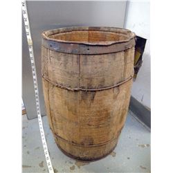 WOODEN NAIL KEG
