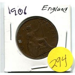 ENGLAND 1906 PENNY