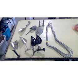 SHOE LASTS AND SOCK HANGERS