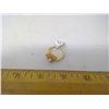 Image 2 : WYNDSOR CZ CLUSTER RING 14KT GOLD-PLATED - SIZE 9