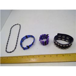 MAGNETIC JEWELRY AND STUDDED BRACELET