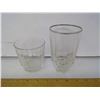 Image 3 : 4 GLASSES AND 3 PLASTIC CUPS