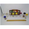 Image 1 : SPICE RACK WITH SPICE CONTAINERS