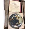 Image 3 : 5 COLLECTOR ART PLATES - CERTIFICATE OF AUTHENTICITY IN ROUGH CONDITION