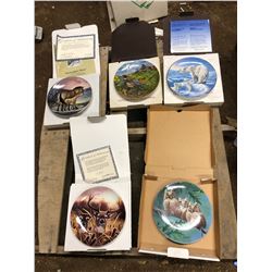 5 COLLECTOR ART PLATES