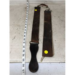 BARBER'S SHAVING STRAPS