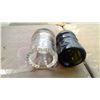 Image 2 : TWO GLASS INSULATORS