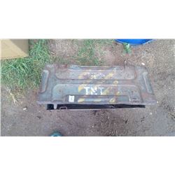 AMMUNITION EXPLOSIVES BOX LABELED TNT FOR MORTAR SHELLS