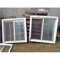 2 WINDOWS W/ SLIDERS (42"X42")