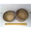 Image 3 : 1960 NATIVE DOUBLE DECKER BASKET - DIAMETER 8"