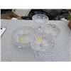 Image 1 : 4 CRYSTAL DISHES