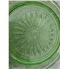 Image 3 : GREEN DEPRESSION GLASS DISH