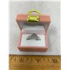 Image 1 : STERLING SILVER 7 DIAMOND RING SIZE 7 - SRV 140-