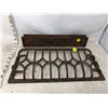 Image 1 : WALL GRATE AND IRON ADV. PLATE