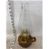 Image 3 : AMBER GLASS FINGER OIL LAMP