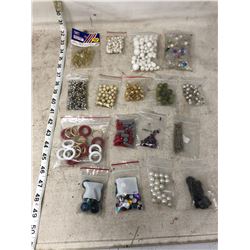 COLLECTION OF CRAFT BEADS