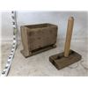 Image 5 : BUTTER PRESS AND WOOL CARTONS