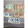 Image 1 : 7 1970S SASKATCHEWAN LICENSE PLATES - 1970-1976