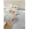 Image 4 : 2 PARTIAL SANDWICH PLATE SETS AND 3 MCDONALDS COFFEE MUGS - FIRE KING