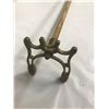 Image 2 : 52" POOL CUE CRADLE - BRASS END FROM OLD PA POOL HALL