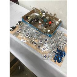 LOT OF MINIATURE BOTTLES AND OVER 40 OLD VIENNA BEER OPENERS + 20 O'KEEFEE - NEW OLD STOCK