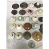 Image 2 : LOT OF CROCK AND TEA POT LIDS, ETC. - APPROXIMATELY 40 PIECES