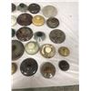 Image 4 : LOT OF CROCK AND TEA POT LIDS, ETC. - APPROXIMATELY 40 PIECES