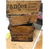 Image 1 : 2 WOODEN CONFECTION BOXES
