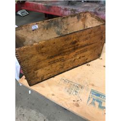 AMMO BOX - NICE CONDITION - 23" W 12" H 10" DEEP