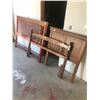 Image 1 : 3 WOODEN HEADBOARDS - 2 - 60" AND 1 - 39"
