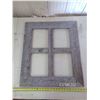 Image 1 : WOODEN PICTURE FRAME FOR 4X 8X10" (23 1/2" X 27 1/2")