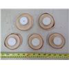 Image 2 : 5X HOMEMADE WOODEN CANDLE HOLDERS